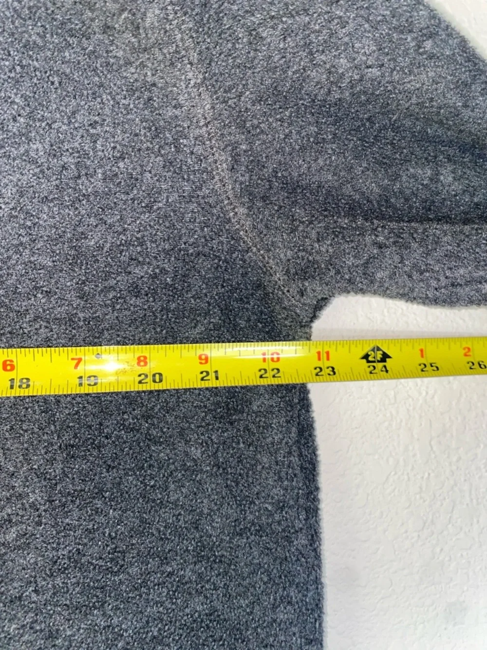 🛍️ Lauren Ralph Lauren Men's Gray Logo Emblem Fleece 1/4 Zip! - Picture 9 of 9
